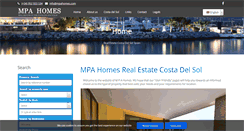 Desktop Screenshot of mpahomes.com